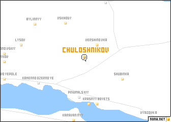 map of Chuloshnikov