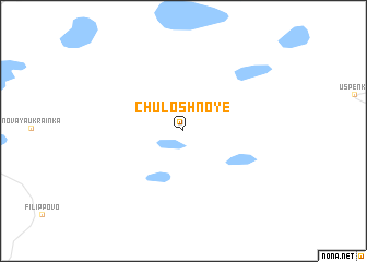 map of Chuloshnoye
