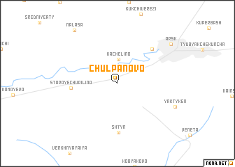 map of Chulpanovo