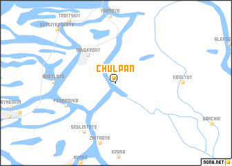 map of Chulpan