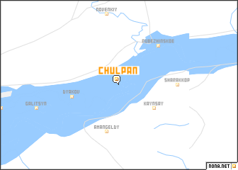 map of Chulpan