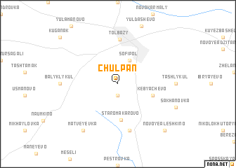 map of Chulpan