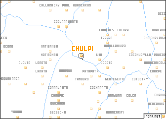 map of Chulpi