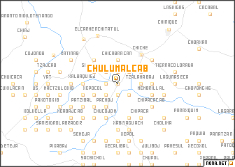 map of Chulumalcab