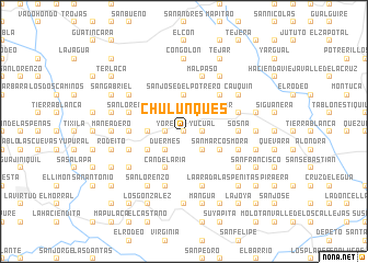 map of Chulunques