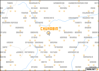 map of Chumabin