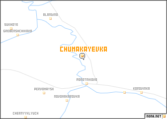 map of Chumakayevka