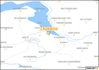 map of Chumakiv