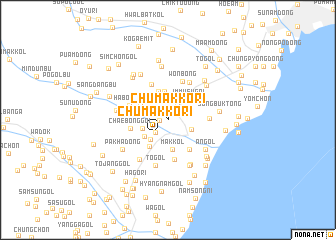 map of Chumakkŏri