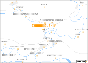 map of Chumakovskiy