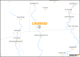 map of Chumakov