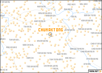 map of Chumak-tong