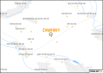 map of Chumaky