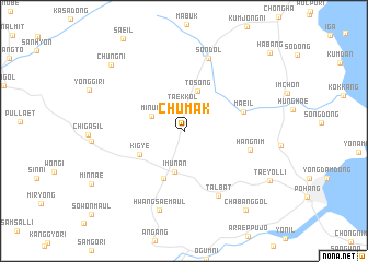 map of Chumak