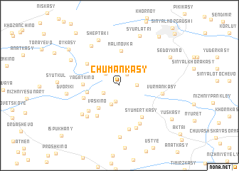 map of Chumankasy