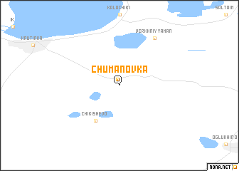 map of Chumanovka