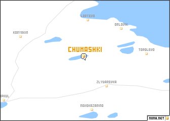 map of Chumashki