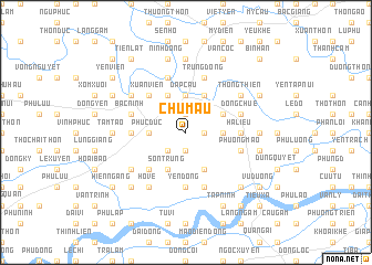 map of Chu Mẫu