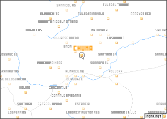 map of Chuma