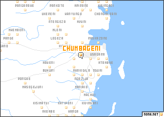 map of Chumbageni