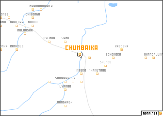map of Chumbaika