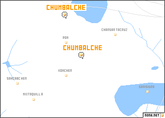 map of Chumbalché