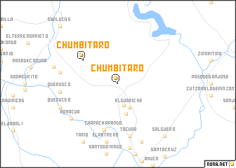 map of Chumbitaro