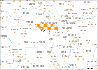 map of Chumbume