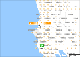 map of Chumbuni Dogo
