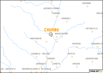 map of Chumbu