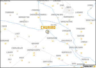 map of Chumiao