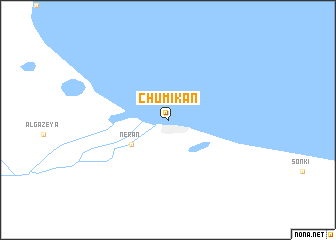 map of Chumikan