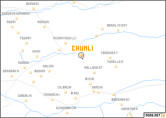 map of Chumli