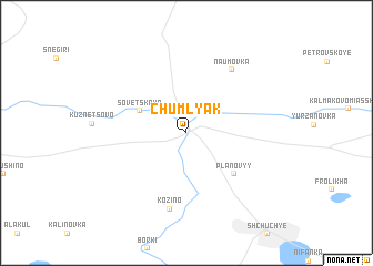 map of Chumlyak