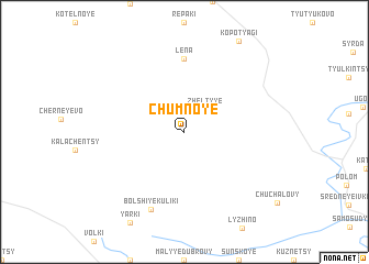 map of Chumnoye