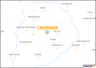 map of Chumoshur