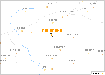 map of Chumovka