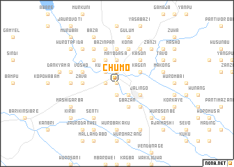 map of Chumo