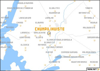 map of Chumpilihuiste