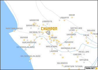 map of Chumpón