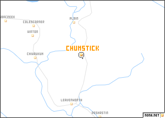 map of Chumstick