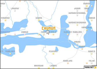 map of Chumun