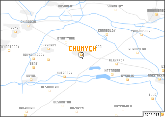 map of Chumych