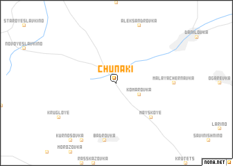 map of Chunaki