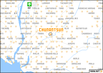 map of Chu-nan-ts\