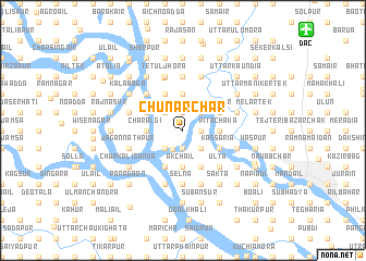 map of Chunār Char