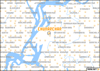 map of Chunār Char