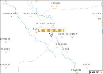 map of Chunarughāt