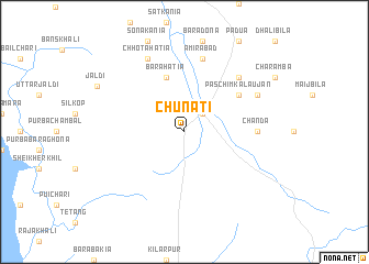 map of Chunati