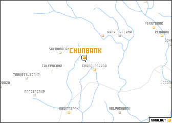 map of Chun Bank